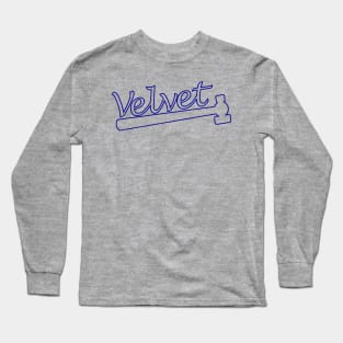 Bleu Velvet Hammer Long Sleeve T-Shirt